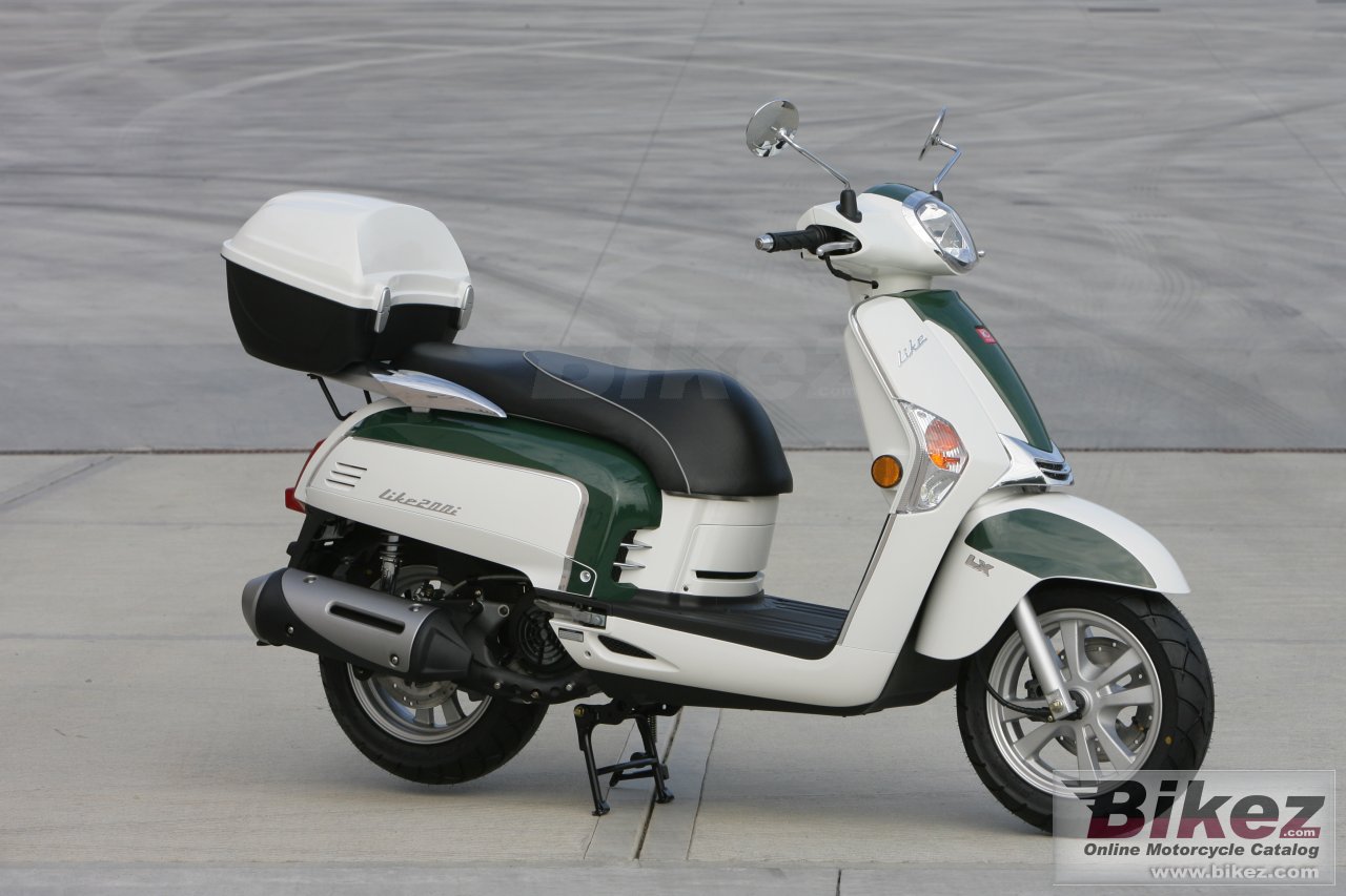 Big Kymco like 200i lx picture and wallpaper from Bikez.com